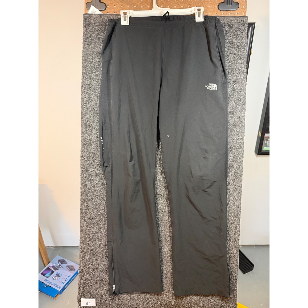 The North Face Athletic Pants Mens Medium Black Ankle Zip Activewear